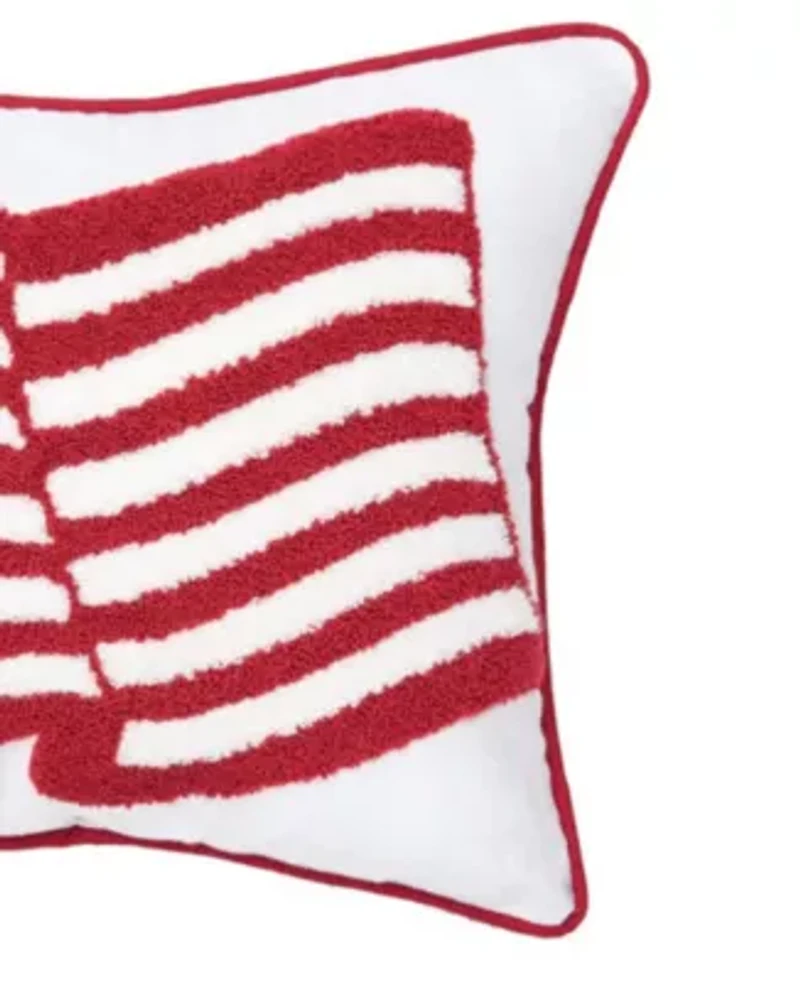 Amreican Flag Pillow 12" x 16"