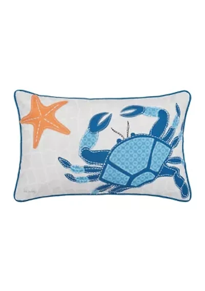 Crab Starfish Pillow