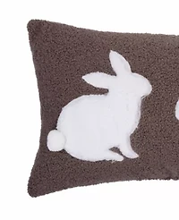 Rabbit Duo Pillow 12" x 20"