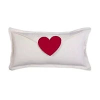 Love Letter Pillow 12" x 24