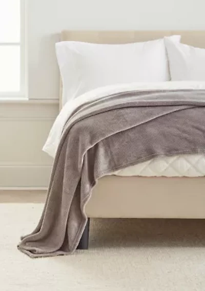 Baroque Micro Jacquard Velvet Blanket