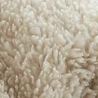 Teddy Faux Fur Taupe Throw Blanket