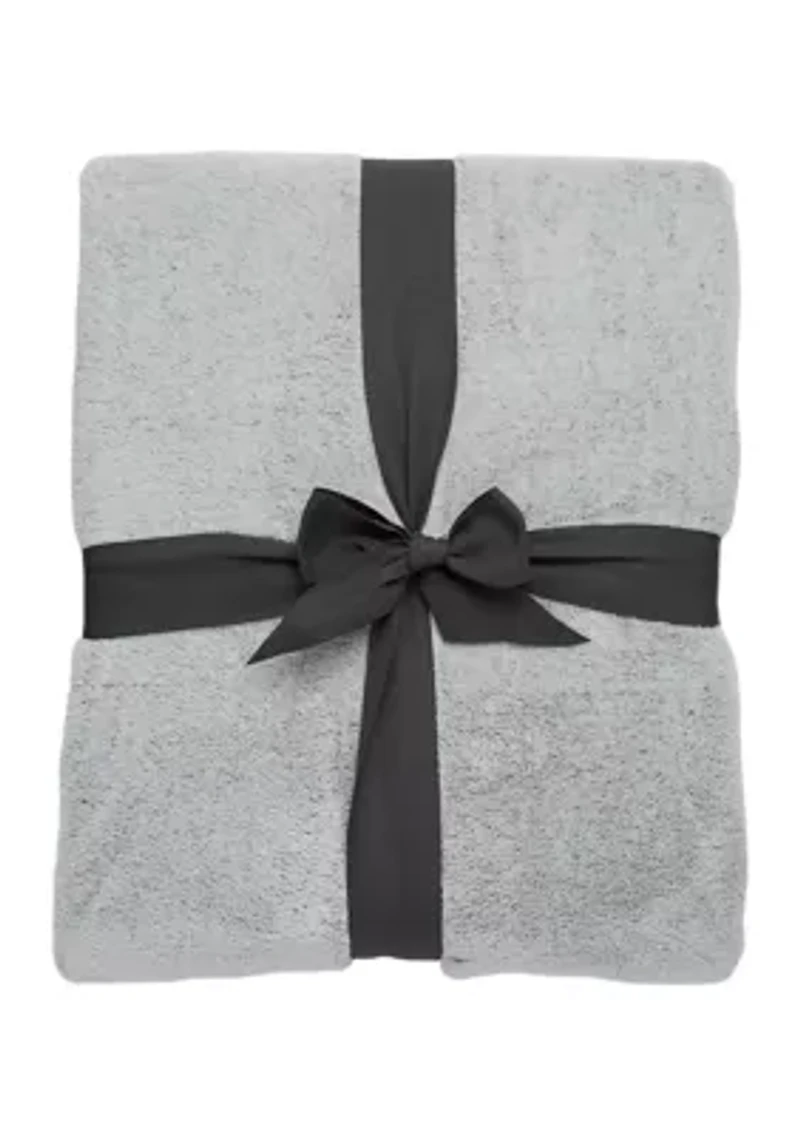 Heather Faux Fur Blanket