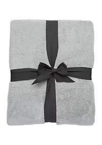 Heather Faux Fur Blanket