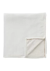 Heather Faux Fur Blanket