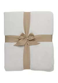 Heather Faux Fur Blanket