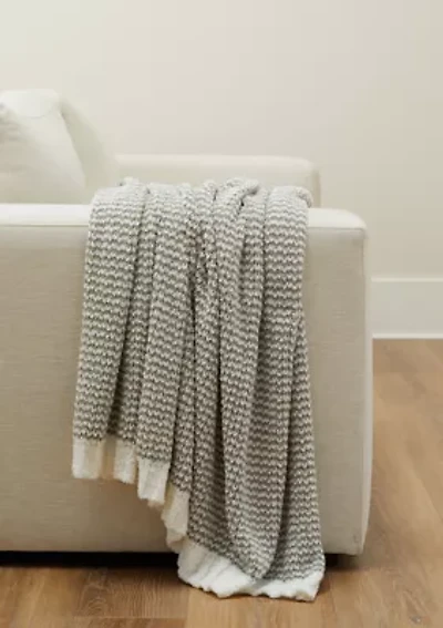 Jacquard Cozy Knit Throw