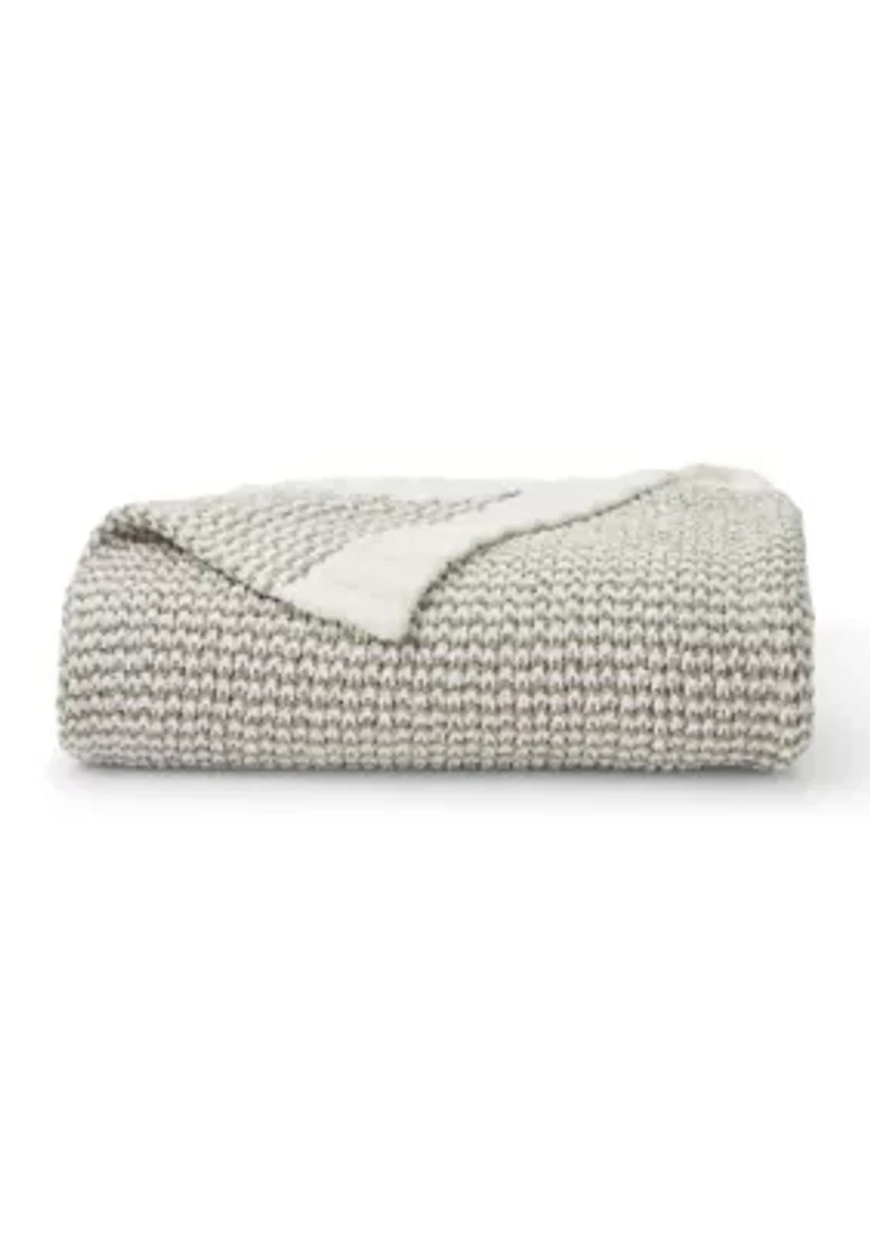 Jacquard Cozy Knit Throw