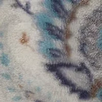 Patterned Lux Velvet Throw Blanket