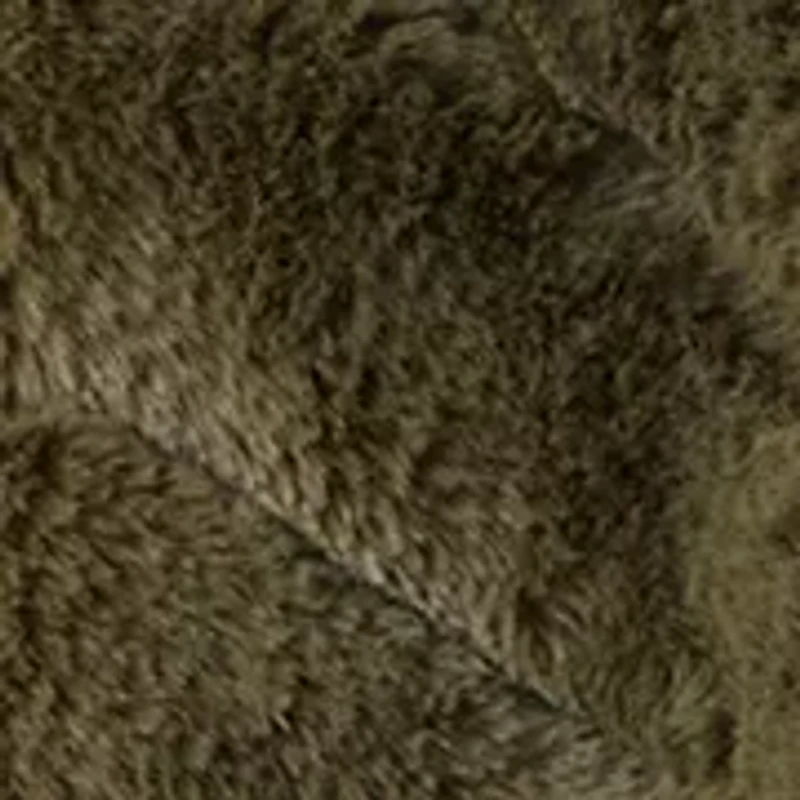 Herringbone Faux Fur Berber Throw Blanket