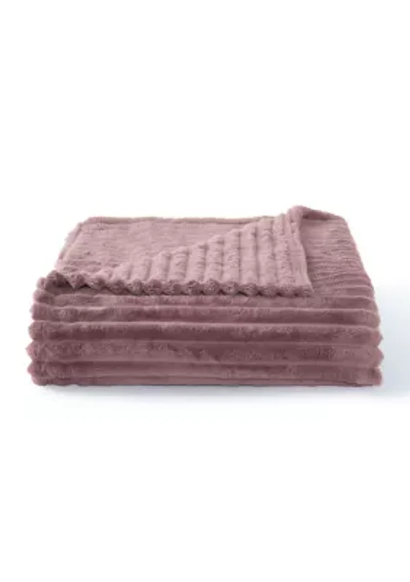 Corduroy Velvet Oversized Throw Blanket