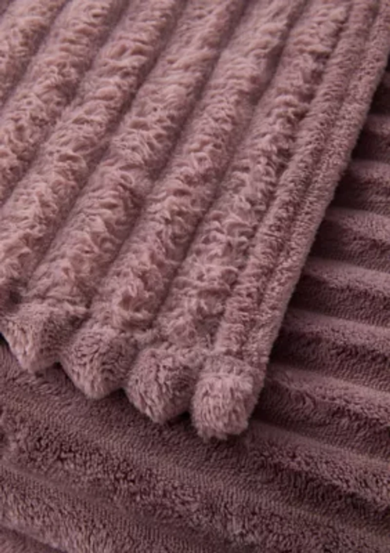 Corduroy Velvet Oversized Throw Blanket