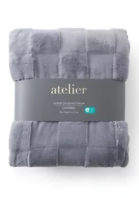 Luxury Jacquard Oversized Throw Blanket