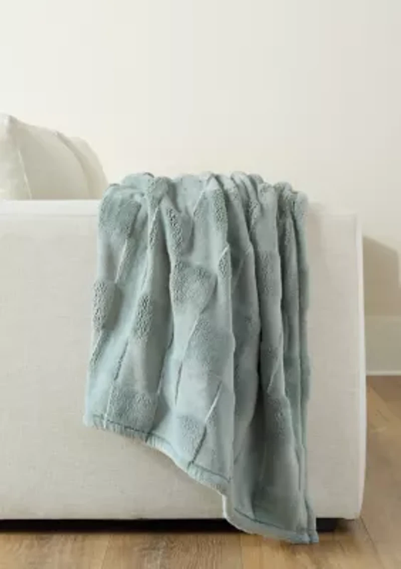 Northpoint Trading Luxury Jacquard Throw Blanket