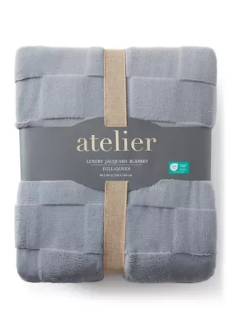 Luxury Jacquard Throw Blanket