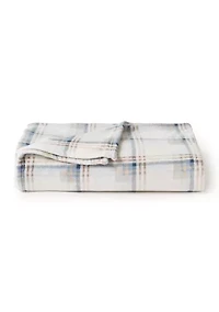 Luxury Velvet Plaid Throw Blanket