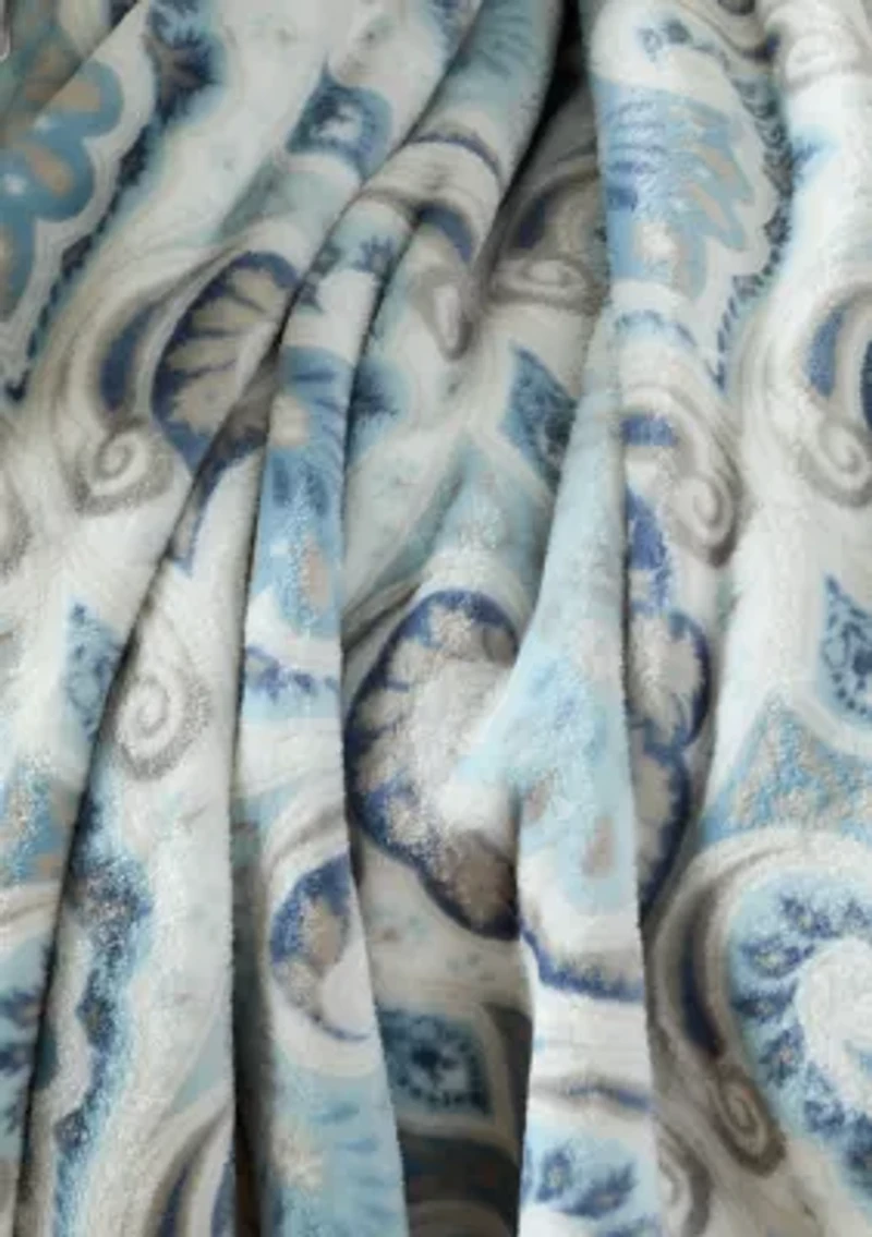Medallion Lux Velvet Throw Blanket