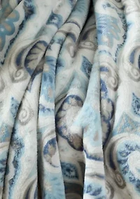 Medallion Lux Velvet Throw Blanket