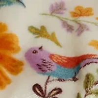 Bird Lux Velvet Throw Blanket