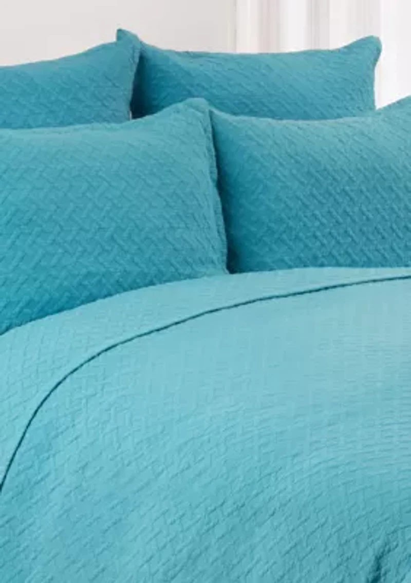 Basketweave Quilt Set