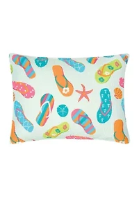 Flip Flop Life Coastal Quilt Set