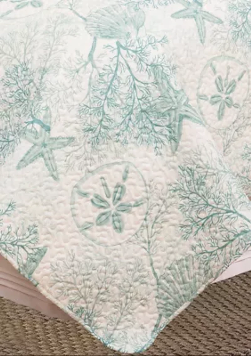 Ocean Treasures Coastal Quilt Set