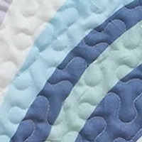 Seawaves Coastal Quilt Set