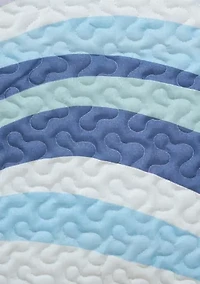 Seawaves Coastal Quilt Set