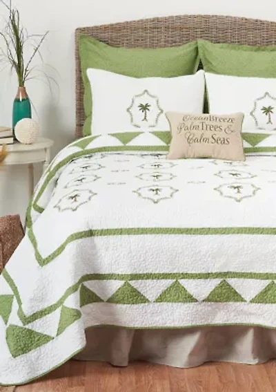 Coastal Sailing Quilt Set