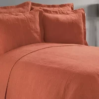 20" x 26" Terra Cotta Matelasse Standard Sham
