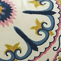 Drew Embroidered Pillow 