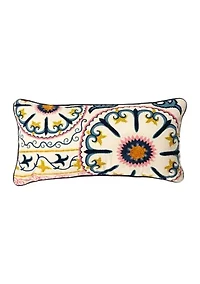 Drew Embroidered Pillow 