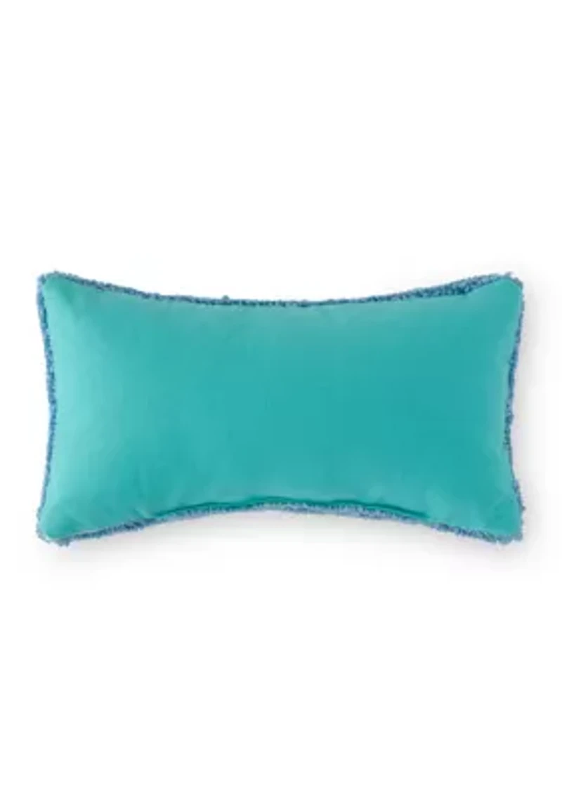 Spring Flower Hooked Pillow