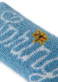 Spring Flower Hooked Pillow