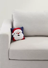 Hooked Santa Pillow