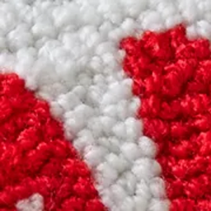 Santa Paws Hooked Mini Pillow