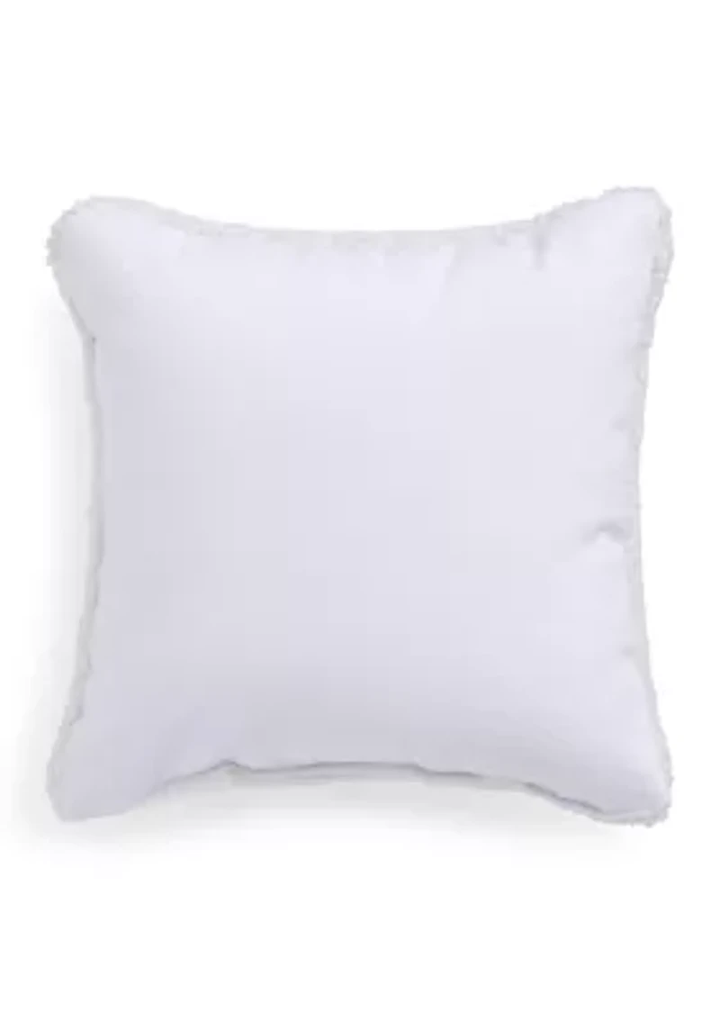 Santa Paws Hooked Mini Pillow