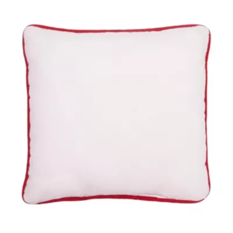 Red White and Blue Flag Pillow 10" x 10"