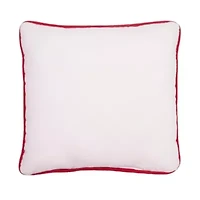 Red White and Blue Flag Pillow 10" x 10"