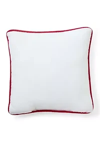Red White and Blue Flag Pillow 10" x 10"