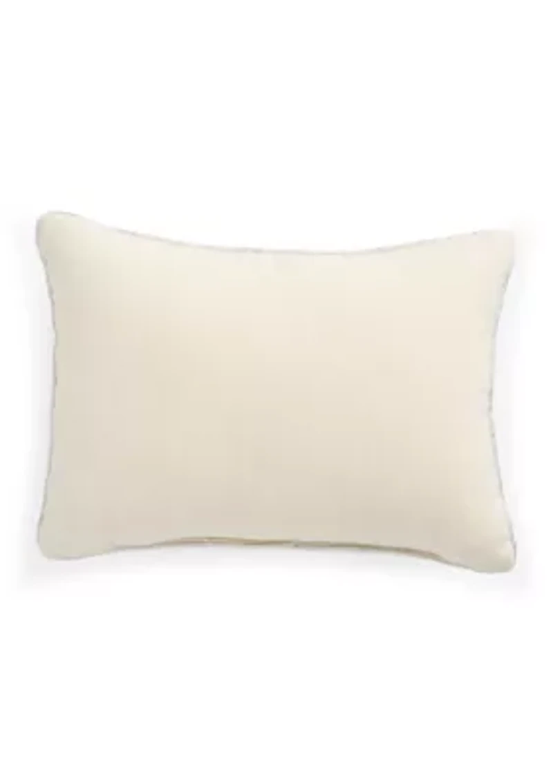 "Christmas Wishes" Dog Beaded Pillow