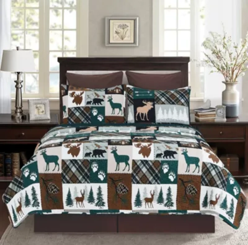 Fletcher Forest F/Q Quilt Set