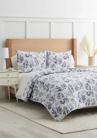 Midnight Lagoon Quilt Set