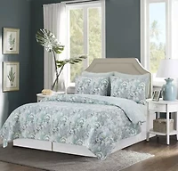 Shoreline Waters Full/Queen 3-Piece Quilt Set