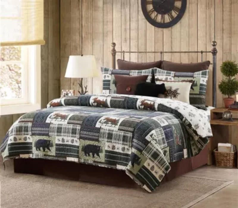 Greenstone Pines 2-Piece Twin Quilt Set