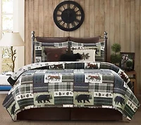 Greenstone Pines 2-Piece Twin Quilt Set