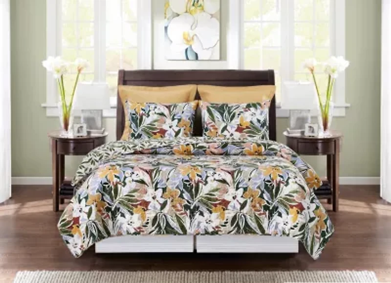 Joelle Full/Queen 3-Piece Quilt Set