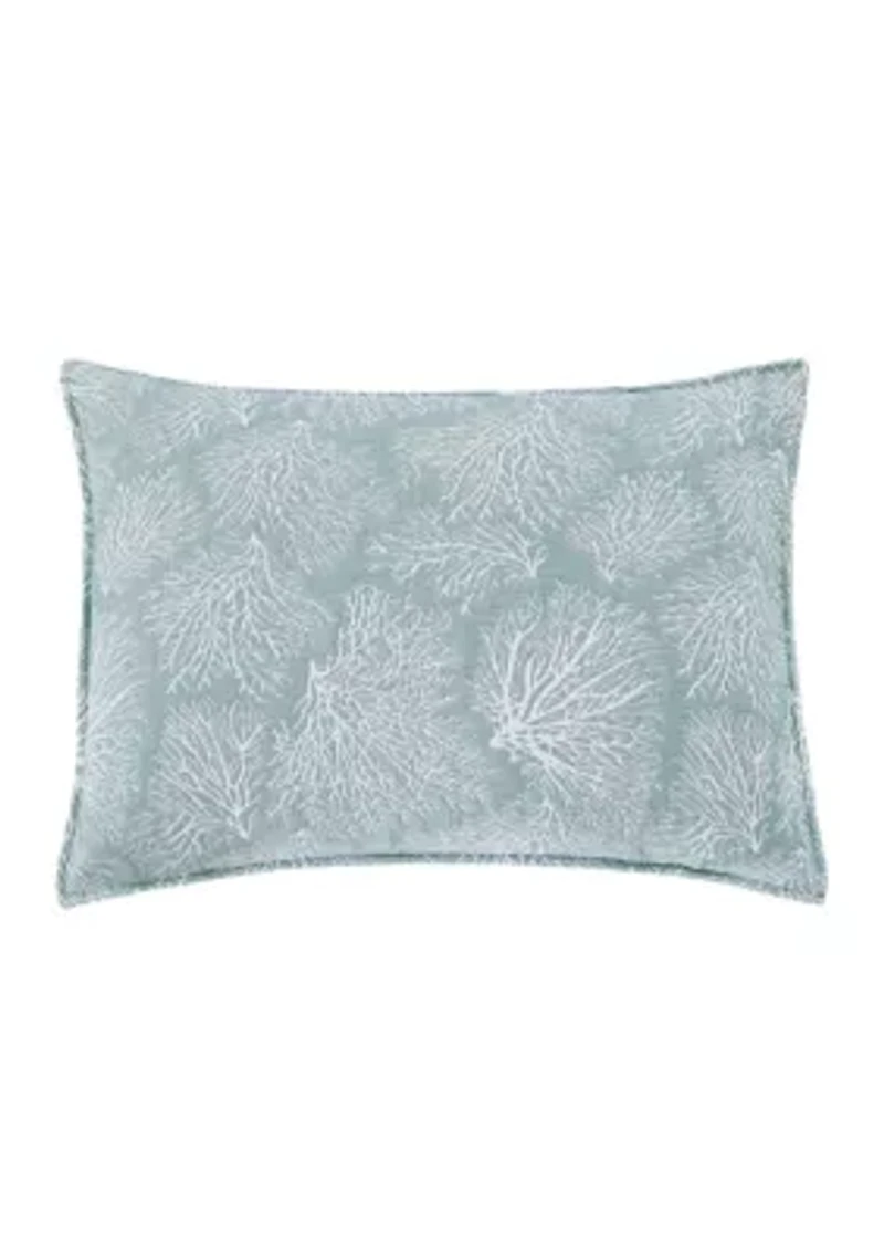 Seafoam Coral Quilt Set