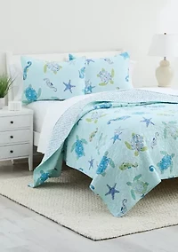 Seaside Reef Quilt Set