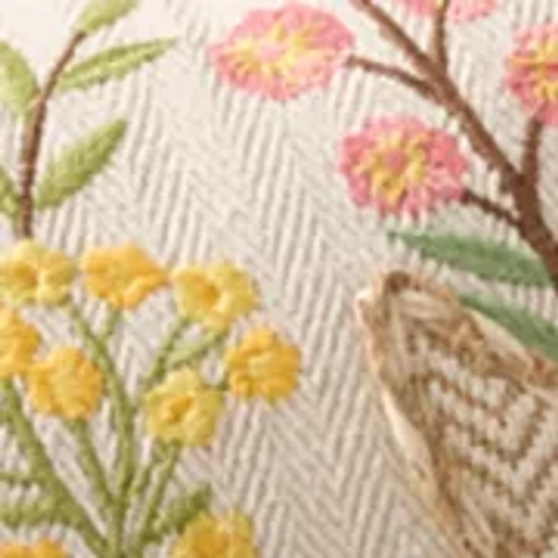 Garden Bunny Decorative Throw Pillow